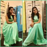 Nivetha Thomas Instagram – For #NinnuKori promotions 💚 Wearing an @asmitha.madhulatha creation 😊@asmitha79 @madhulathareddy #LetsWelcomeLife #NinnuKoriOnJuly7th