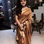 Nivetha Thomas Instagram – My love for sarees 😊