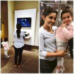 Nivetha Thomas Instagram – This beautiful little one and I were giving each other company in a mall.. She would just not let go of me 😊 #babiesarelove #godscreation