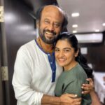 Nivetha Thomas Instagram – #dadasahebphalkeaward won you Rajini sir 😊 My heart is full!! ♥️ @rajinikanth