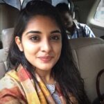 Nivetha Thomas Instagram – After a super long 24 hours work… 😊 saved my energy to enjoy the beautiful sunrise, and early drive through Hyderabad post work… 😊. Understand this guys…
When you work your heart out, spend all your time, energy on something and always feel ” I can’t wait to get back to it” amidst all the exhaustion, work pressure and occupational hazards – You know YOU ARE IN LOVE. 😊  #blessed #justlove  #telugufilm #shootlife