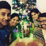 Nivetha Thomas Instagram - Christmas.. Welcoming Baby Jesus..Tis The Season To Be Jolly! 😊 #love #cake #prayer #joy