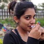 Nivetha Thomas Instagram – One line story –
A girl that liked her lip balm. The end. 
😄