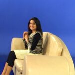 Nivetha Thomas Instagram - Interview.. Puthuyugham...😊 #papanasam