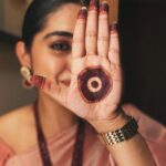 Nivetha Thomas Instagram – Mehendi Attempt 1 using the right