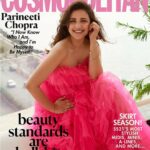 Parineeti Chopra Instagram – THE GIRL ON THE COVER 🌸🦩💖 Thankyou team Cosmo! @NandiniBhalla
@ZunailiMalik @Taras84 @Inega.In
@Intercontinental.MarineDrive @P.Productions_
@EltonJFernandez @SharmaMeghna 
@HumairaLakdawala @ManveenGuliani @_AarushiGarg_ @Anan.Yaaaas

Tulle dress, Shehla Khan (@ShehlaaKhan); necklace (worn as bracelet), Olio (@The.Olio.Stories)