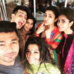 Parineeti Chopra Instagram – Hooligans at my pooja!!! Its been a noisy 3 days ;) @tejalshetty @aasifahmedofficial @jacobsadrian