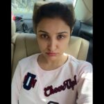 Parineeti Chopra Instagram - Even my sweatshirt is telling me to cheer up. Dear sweatshirt, do you realise how early in the morning it is?? #Grumpy #MorningPersonNOT