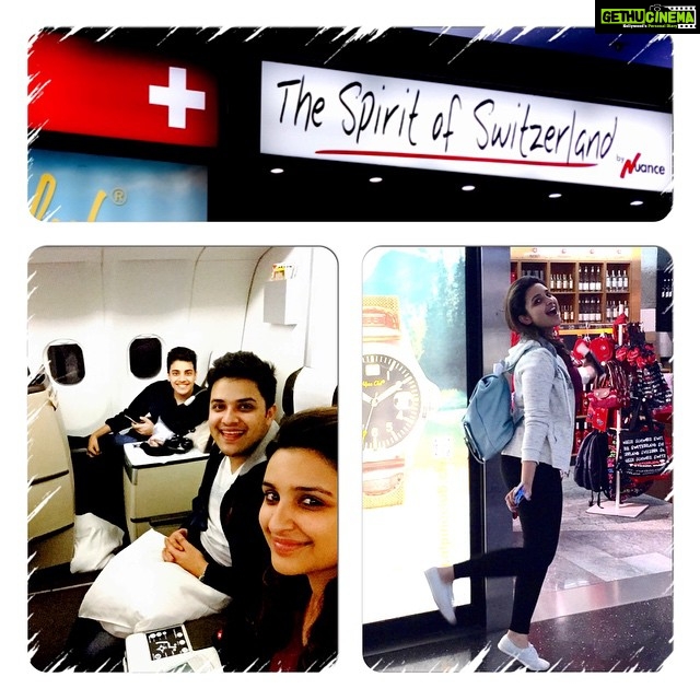 Parineeti Chopra Instagram - I am in SWITZERLAND!!! Trip with my brothers!! @thisissahajchopra @shivangchopra99 #excitement #travelqueen