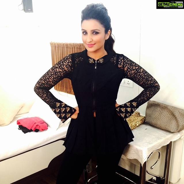 Parineeti Chopra Instagram - My look yesterday!! @pompyhans @jacobsadrian