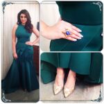 Parineeti Chopra Instagram - Me today!! Stardust awards. Performed and hosted a segment!! Loved my gown :) #gaurinainika @nitashagaurav
