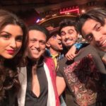 Parineeti Chopra Instagram - Arjun my baba gate crashes the press con!!!
