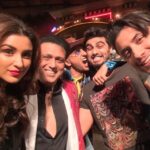 Parineeti Chopra Instagram – Arjun my baba gate crashes the press con!!!