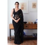 Parineeti Chopra Instagram - Saree, not saree! ♠️ Decided to wear one this time, enjoyed it! 😊 Happy Diwali everyone!