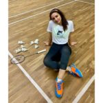 Parineeti Chopra Instagram – Post training bliss! 🏸 #Saina Mumbai, Maharashtra