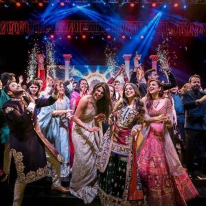 Parineeti Chopra Instagram - For our SANGEET, the Chopra family decided to depict Mimi didi and Nick’s love story though songs, scenes and skit - full bollywood style!!! The whole family rehearsed for days and days. And were ready to beat the Jonas side hollow!!! But when the ladka wallas  came on stage, they stumped us. They had been rehearsing for a long time. They sang and danced LIVE, including lip syncing hindi songs!!!!!! Damn, we should have known. 😂 All of this - but the spirit of competition was overpowered with love, happiness, laughs, whistles, cheering and noise!!! Wow wow wow. WHAT A NIGHT. P.S. We shared the trophy 🏆