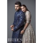 Parineeti Chopra Instagram - He was about to fall, caught him just in time. Phew! 😇 Baba I know I am your saviour; happy the world finally knows. Thankyou @bridestodayin for spreading the word. @arjunkapoor @falgunishanepeacockindia
