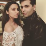 Parineeti Chopra Instagram - Throwback to the day you taught me how to pout!! But I’ve learnt so much more from you ❤️ happppy happppy bday Karan. They really dont make humans like you anymore. @karanjohar