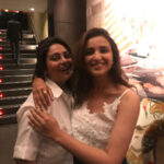 Parineeti Chopra Instagram - Baba is always jealous when I pose with someone else. 🤓🧐 @arjunkapoor @shefalishahofficial #NamasteEngland London, United Kingdom