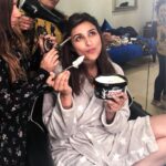 Parineeti Chopra Instagram – Nothing much, just eating some YUM ice cream during hair and make up!!!@vadilalicecreams  #whatsyourwajah #thebestpartofeveryday  #Gourmet #vadilalicecreams