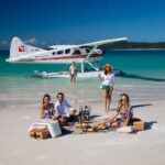 Parineeti Chopra Instagram – I landed in a seaplane and had some yummmyy food on the beach! World class picnic 😍✈️ also this is the beach where Johnny Depp shot for Pirates! Australia’s #1 beach 🐚 #Whitehavenbeach @Queensland @Australia #thisisqueensland #seeaustralia Whitehaven Beach