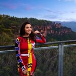 Parineeti Chopra Instagram – A quick trip to the Blue Mountains in #NewSouthWales to visit the Three Sisters, arguably the most popular sisters in Australia! These cool sandstone formations are only a 2-hour drive from Sydney! @VisitNSW @Australia @thetiltshiftcrew #SeeAustralia #BlueMountains