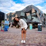 Parineeti Chopra Instagram – This has to be my favourite spot in Melbourne. Absolutely in love ❤️❤️❤️ with Federation Square’s art and cultural vibe and the bars and restaurants here.  @visitmelbourne @Australia @thetiltshiftcrew