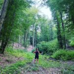 Parineeti Chopra Instagram - OK I’m posing here, but I was shit scared. It was so quiet and empty in these woods, I could hear my heart beat loudly. 🌲🌲 Austria, Europe