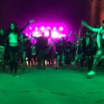 Parineeti Chopra Instagram – Blurred but beautiful!! 💥🎥 Song shoooooottt, wooot wooot! 💥🖤 @arjunkapoor #NamasteEngland Amritsar, Punjab