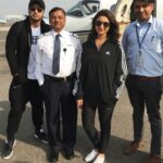 Parineeti Chopra Instagram - Thankyou to all the private plane transfers that got Arjun and me safely down from the hills. You saved us so much time and motion sickness 🤪❤️ @arjunkapoor #SandeepAurPinkyFaraar