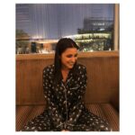 Parineeti Chopra Instagram – Coordinated pyjamas kind of night!🌙🌚 Gurgaon, Haryana