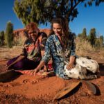 Parineeti Chopra Instagram – Ok I was sitting in the middle of the desert and painting! Never thought I was going to experience so much culture and history in one afternoon. Still touched 😇 #NTaustralia  @MarukuArts! @australia @ausoutbacknt