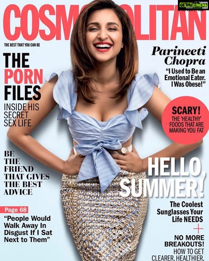 Parineeti Chopra Instagram - Happpy happy!! ๐ ๐นโญ๏ธ @cosmoindia @marianna_mukuchyan Shot by the amazinggg @errikosandreou