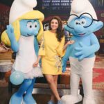 Parineeti Chopra Instagram – 🌈🎽💙!! #GolmaalAgain #Smurfs