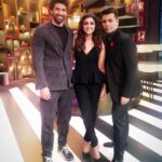 Parineeti Chopra Instagram – Koffee has been had!! It was no filter and extra strong !! The show should be renamed #GossipWithKaran but all is fair in love and rapid fires :) 💋😘❤️ @karanjohar #AdityaRoyKapur