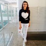 Parineeti Chopra Instagram – I ❤️ you Chandigarh. Wore my heart on my sleeve for you today :) @varundvn #JaanemanAah . My heart sweatshirt by the amazing @mayyurrgirotra :)