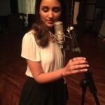 Parineeti Chopra Instagram – My first and last love …. singing! Will never leave my side 😍