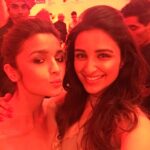 Parineeti Chopra Instagram – Meeting royalty but being goofy! @aliaabhatt