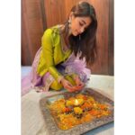 Pooja Hegde Instagram - Decoration duty made me happy ✨❤️Happy Diwali 🪔 #livingforthesemoments #shotoniphone12pro