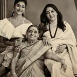 Pooja Hegde Instagram – 3 generations of strong women right here. Happy Mother’s Day to my super duper beautiful mother and cutie pie grandmother ❤️ #canttakemyeyesoffher