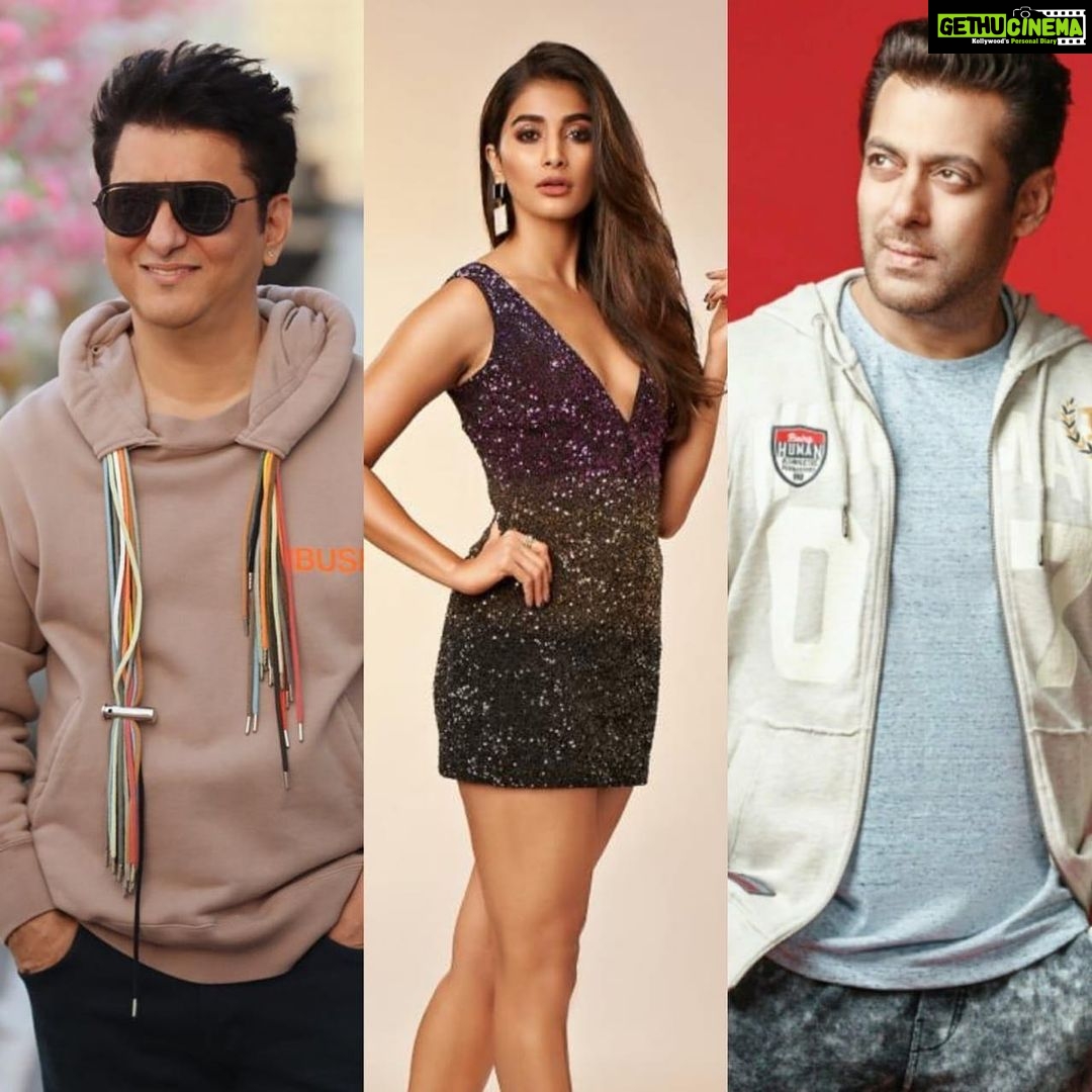 Pooja Hegde Instagram - 2020 begins in a BIG way! Aaaahhhh been dying to share this news with youβll ππ»ππ» @beingsalmankhan canβt wait to start working on this one with you ππ @nadiadwalagrandson @farhadsamji letβs gooo ππΌ #KabhiEidKabhiDiwali #blessed #SajidNadiadwala @wardakhannadiadwala