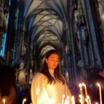 Pooja Hegde Instagram - Thanking the universe for the most amazing decade. One filled with love,change,lessons,success,failure and good health. Grateful. St. Stephen's Cathedral, Vienna