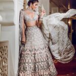 Pooja Hegde Instagram - Hallelujah baby 😉 @manishmalhotra05 🙌🏼 #showstoppertime #runwayready