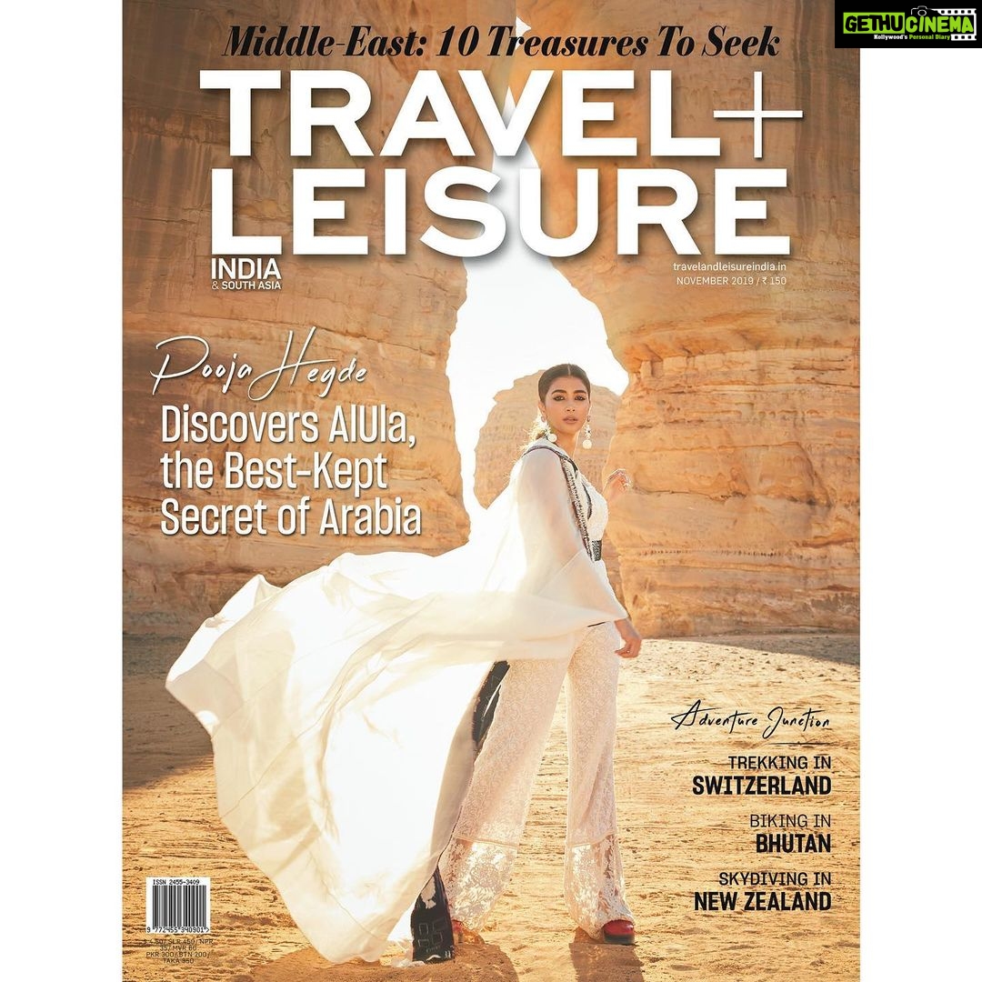Pooja Hegde Instagram - My first cover for @travelandleisureindia..couldn’t have been more perfect ❤️ Producer Aindrila Mitra (@aindrilamitra ) Photographer Rohan Shrestha (@rohanshrestha ) Assistant Photographers Sheldon Santos & Homyar Patel (@sheldon.santos & @homyarpatel ) Stylist Divyak D’Souza (@divyakdsouza ) Assistant Stylist Riddhi Vartak Hair Akgun Manisali (@akgunmanisali ) Makeup Savleen Manchanda (@savleenmanchanda ) Video Producer Aditya Mehrotra (@aditya_mehrotra_ ) Location AlUla, Saudi Arabia (@alula_saudi_arabia , @experiencealula ) Media Director - Raindrop Media (@media.raindrop) #tnlcovergirl #tnlcovershoot