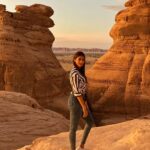 Pooja Hegde Instagram – Magnanimous 💫 Madain Saleh — Ancient Capital Of The Nabatean Civilization
