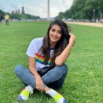 Pooja Hegde Instagram - 🌈🦄 Washington Monument