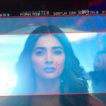 Pooja Hegde Instagram – When the camera pans on you in an IPL match… 🙋🏻‍♀️😂 #goofingaround #bts #maharshi