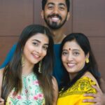 Pooja Hegde Instagram - My biggest cheerleaders ❤️ #cuties #famjam 📸- @amolkamatphotography