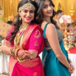 Pooja Hegde Instagram – To the coolest,most chilled out bride I’ve seen…Wish u a happy Married Life,stay happy,stay kind ❤️😘 #prettybride #friendslikefamily #konkaniweddings Mangalore