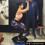 Pooja Hegde Instagram - 🙈 Gotta burn all those vacation carbs 🙈 #backtoit #Pooja2.0 #Repost @toughtaskmaster ・・・ Pooja back on her regimen after vacation. @hegdepooja @harrysuch #hollywood #bollywood #tollywood #firstday #2019 #fitness #functionaltraining #fullbodyworkout #coreworkout #poojahegde